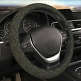 thumbnail image 1 of Disketp Retro Excavator Elastic Microfiber Steering Wheel Cover for Truck,SUV,Cars,Universal 15 inch,Anti-Slip, 1 of 6
