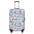 thumbnail image 1 of Disketp Rose Flowers Elastic Travel Luggage Cover Travel Suitcase Protective Cover For Trunk Case Apply To 18''-32'' Suitcase Cover-X-Large, 1 of 7