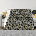 thumbnail image 1 of Disketp Rose Flowers Flannel Blankets - Thick and Warm Blanket for Winter, Soft Fuzzy Plush King Blanket for All Seasons80"x60", 1 of 6