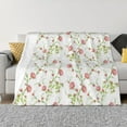 thumbnail image 1 of Disketp Roses Flowers Flannel Blankets - Thick and Warm Blanket for Winter, Soft Fuzzy Plush King Blanket for All Seasons50"x40", 1 of 6