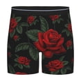 thumbnail image 1 of Disketp Roses Men's Boxer Briefs Men’s Underwear Boxer Briefs for Men, 1 of 7
