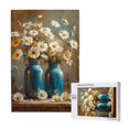 thumbnail image 1 of Disketp Rustic Daisy Mason Jars Custom Puzzle Personalized Puzzles 1000 Pieces, Customized Picture Puzzle for Adult and Teens((29.5×19.7in, Vertical), 1 of 9