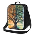 thumbnail image 1 of Disketp Seasonal Tree Reflection Insulated Lunch Bag Lunch Box - Lunch Bag for Men Adult Women, 1 of 7