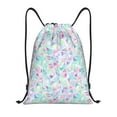 thumbnail image 1 of Disketp Sequins Drawstring Backpack Drawstring Gym Bags Draw String Bags for Sports, Gym, Travel, Swimming, Beach-Medium, 1 of 6