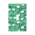 thumbnail image 1 of Disketp Sheep Zzz Decorative Light Switch or Outlet Wall Plate with Safety Cover-Style T, 1 of 6