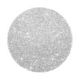 thumbnail image 1 of Disketp Silver Glitter Small Mouse Pad 7.9x7.9 Inches,Washable Round Mousepad For Office Laptop Computer,Non-Slip Rubber Base Mouse Pads For Wireless Mouse, 1 of 9