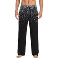 thumbnail image 1 of Disketp Silver Glitter1 Men'S Pajama Pants - Ultra Soft Fleece Sleep And Lounge Pants (Size: S-Xxl), 1 of 9