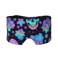 thumbnail image 1 of Disketp Skull flower funny Sleep Mask - Eye Mask for Sleeping, Full Eye Covers for Women/Men, Light Blocking Sleeping Mask for Travel Yoga Nap, 1 of 7