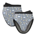 thumbnail image 1 of Disketp Sleep Rabbit Non-Slip Mini Oven Mitt Set, Short Oven Mitts for Baking Grilling Barbecue Microwave, 5.9"x5.9"in, 1 of 7