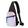 thumbnail image 1 of Disketp Sling Backpack,Multipurpose Crossbody Shoulder Bag Travel Hiking Daypack-Fish Scale1, 1 of 6