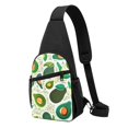 thumbnail image 1 of Disketp Sling Backpack,Multipurpose Crossbody Shoulder Bag Travel Hiking Daypack-Green Avocado, 1 of 6