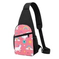 thumbnail image 1 of Disketp Sling Backpack,Multipurpose Crossbody Shoulder Bag Travel Hiking Daypack-Yoga Unicorn, 1 of 6