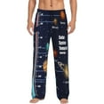 thumbnail image 1 of Disketp Solar System Men'S Pajama Pants - Ultra Soft Fleece Sleep And Lounge Pants (Size: S-Xxl), 1 of 9