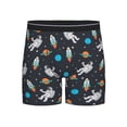 thumbnail image 1 of Disketp Space Men's Boxer Briefs Men’s Underwear Boxer Briefs for Men, 1 of 7