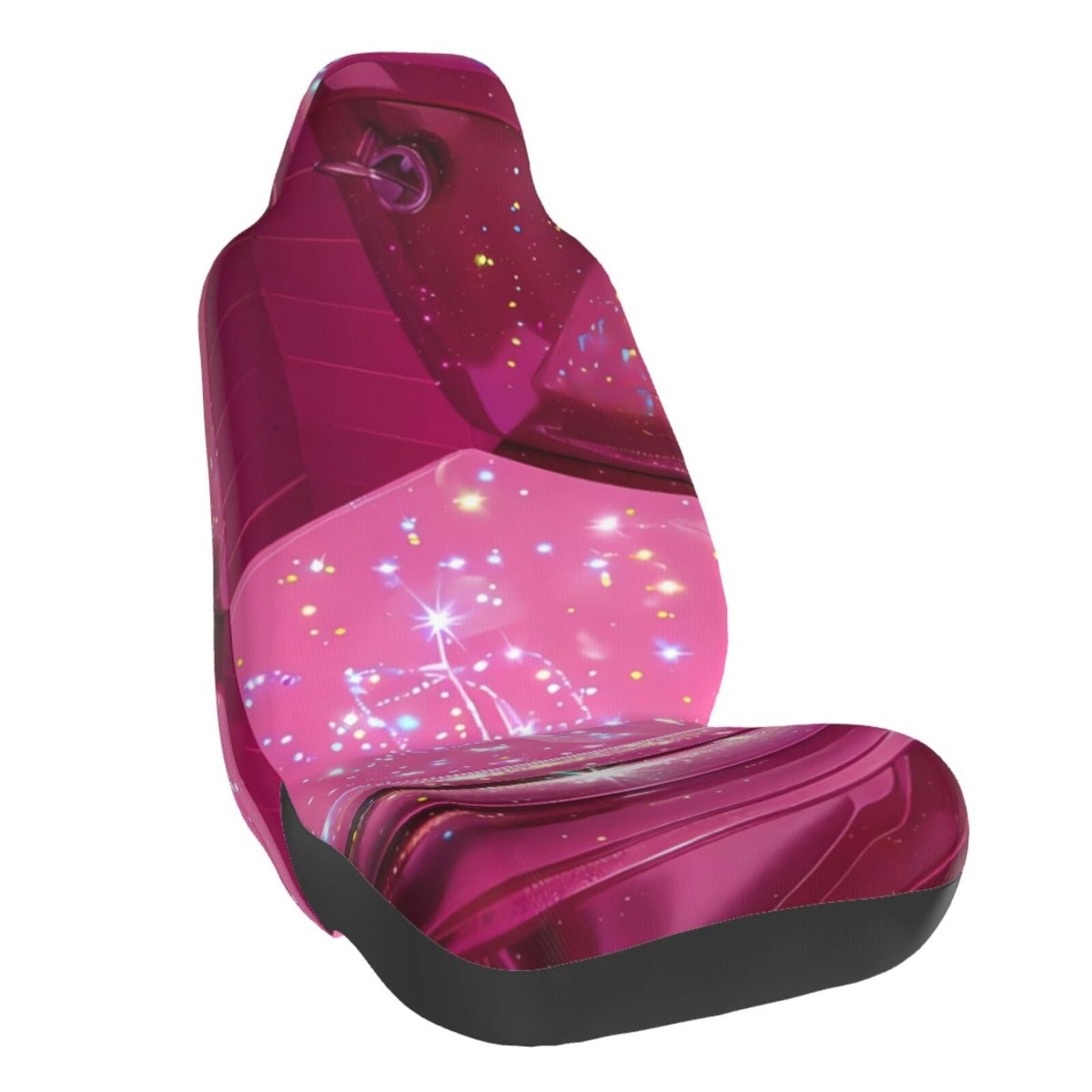 Pink Marble Pattern Print Universal Fit Car Seat Cover main image 1