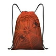 thumbnail image 1 of Disketp Spider Web Drawstring Backpack Drawstring Gym Bags Draw String Bags for Sports, Gym, Travel, Swimming, Beach-Medium, 1 of 6