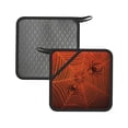 thumbnail image 1 of Disketp Spider Web Pot Holders Kitchen Insulation Mats Heat Resistant Pot-Holder Oven Anti-Scald Pads for Cooking Baking, 7.1*7.1inch, 1 of 8