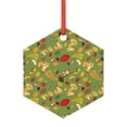 thumbnail image 1 of Disketp Squirrel And Fox In The Forest The Christmas Ornaments, Christmas Tree Acrylic Hanging Decorations Pendant Christmas Decor Indoors Home Party-Hexagon, 1 of 1