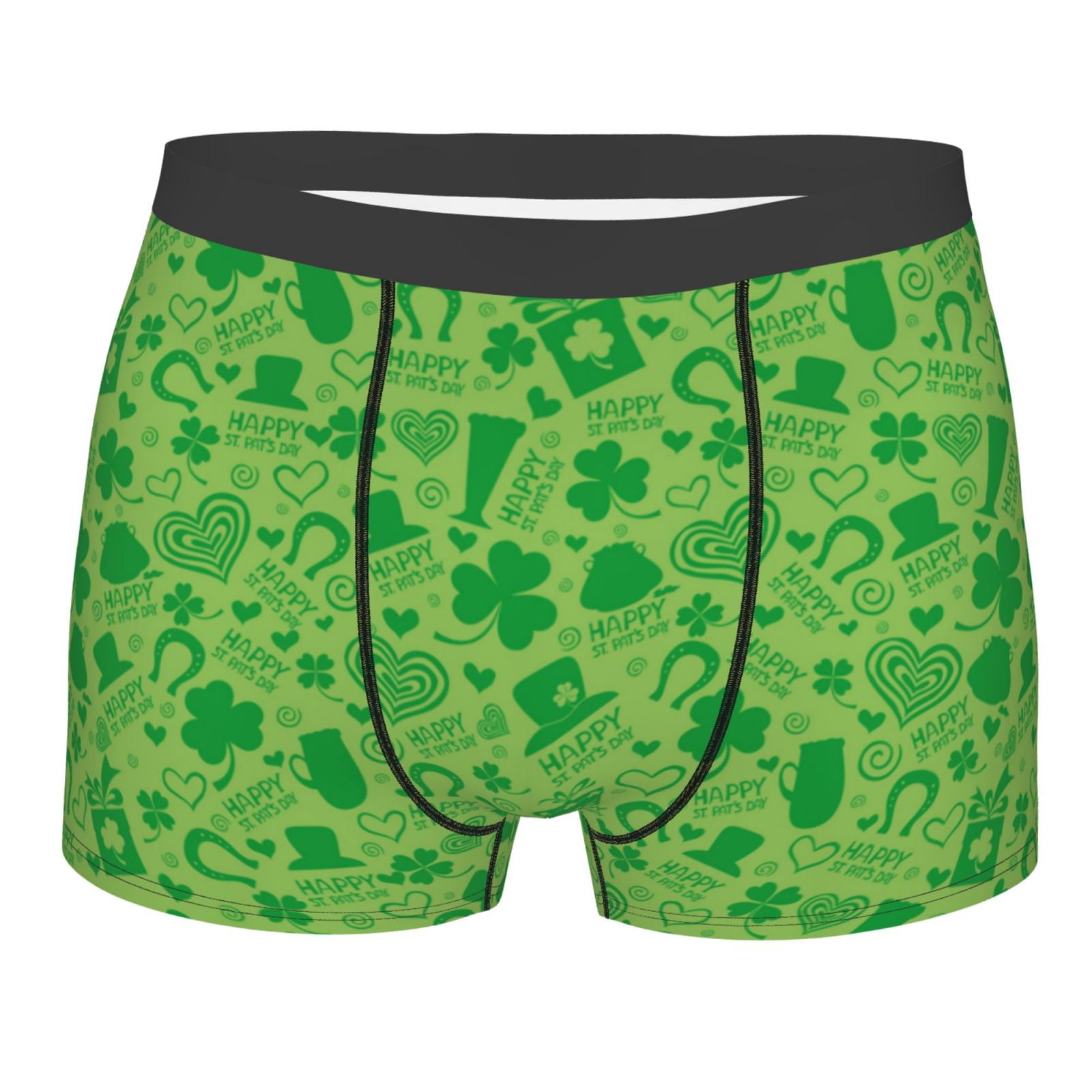 Disketp St Patrick'S Day Men'S Boxer Briefs,Soft And Breathable Cotton ...