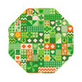 thumbnail image 1 of Disketp St Patrick'S Day6 Funny Coasters,6 Pcs Leather Coasters With Holder, Perfect Housewarming Hostess Gifts,Protect Furniture From Water Marks Scratch And Damage, 1 of 9