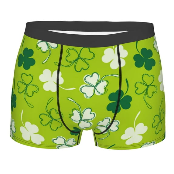 Disketp St Patrick'S Day7 Men'S Boxer Briefs,Soft And Breathable Cotton Underwear With Comfortflex Waistband