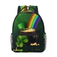 thumbnail image 1 of Disketp St. Patrick's Day4 Backpack - Comfortable Daypack with The right laptop for you Spacious Main Compartment & other poket - {designName} print, 1 of 6