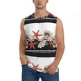 thumbnail image 1 of Disketp Starfishes Shells Sleeveless Tshirts For Men, Muscle Shirts For Men Dry Fit Tank Top-Medium, 1 of 8