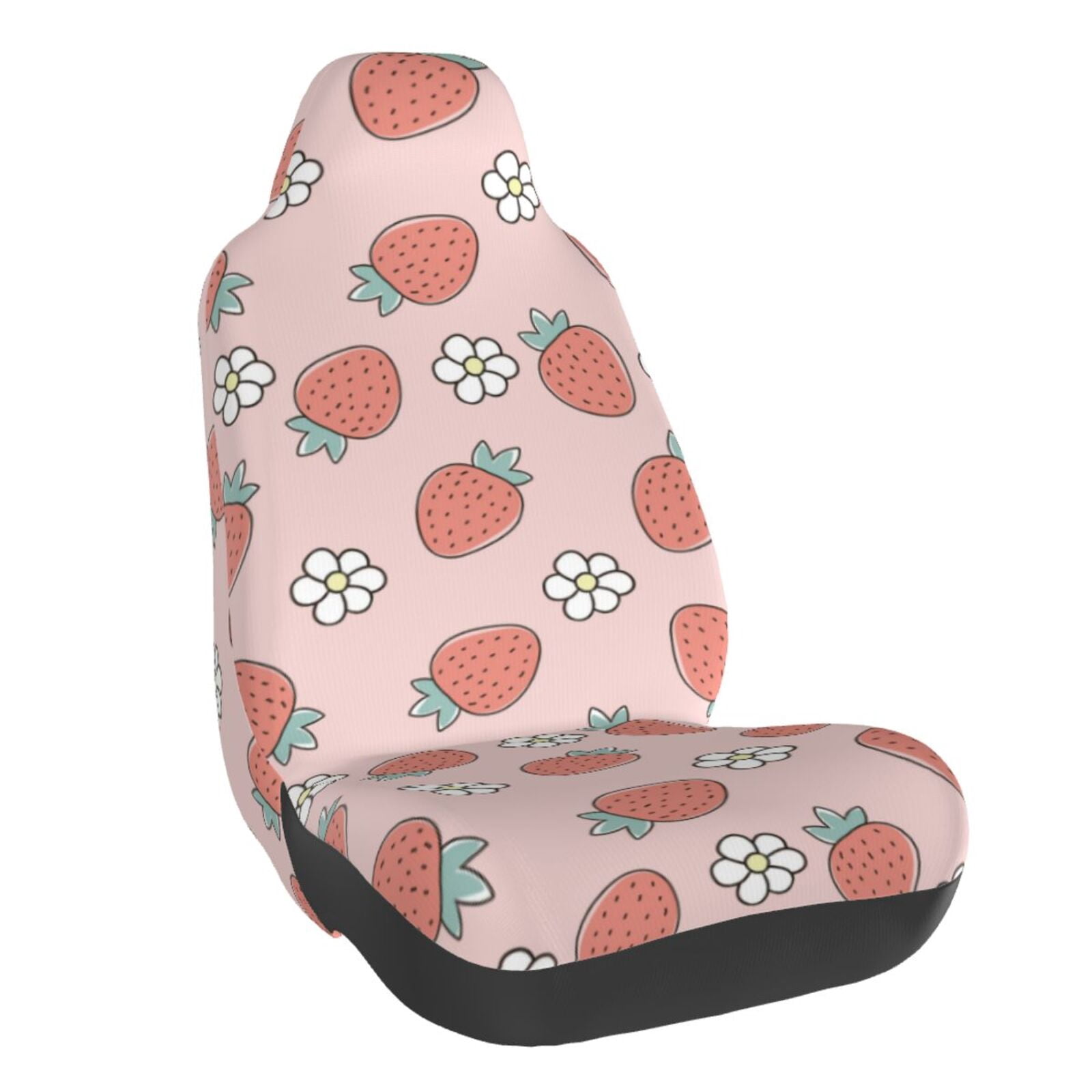 Berry Flowers Car Seat Covers (Set of 2)