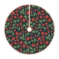 thumbnail image 1 of Disketp Strawberry Christmas Tree Skirt, Christmas Tree Decorations, Christmas Decor, Tree Mat Decoration(30-48IN)-48", 1 of 6