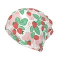 thumbnail image 1 of Disketp Strawberry Slouchy Beanie Hip-Hop Soft Lightweight Running Beanie Adult Hats Chemo Cap for Men Women, 1 of 8