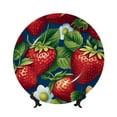 thumbnail image 1 of Disketp Strawberry2 Ceramic Plate Dinner Plates Bone China Decorative Plates Art Ceramic Ornaments for Wall Hanging Decoration -8in, 1 of 6