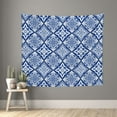 thumbnail image 1 of Disketp Stylized Flowers Vintage Boho Tapestry 60x51 InchesTapestry for Living Room Bedroom Home, 1 of 6