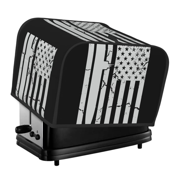 Disketp Submarine Vintage Flag 4 slice Toaster Cover, Four Slice Toaster Appliance Dust-proof Cover For Kitchen Small Appliance Dust Cover