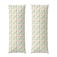 thumbnail image 1 of Disketp Summer Beach Gnomes Print Body Pillow Cover - Super Soft 20x54 Body Pillow Case,Long Side Hidden Zipper, 1 of 8