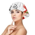 thumbnail image 1 of Disketp Summer Gnome Adjustable Sleeping Hair Cap, Hairband Sleeping Cap Turban, Unisex, Available for Curly and Straight Hair, 1 of 6