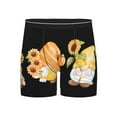 Disketp Sunflower Gnomes 5 Men's Boxer Briefs Men’s Underwear Boxer