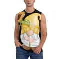 thumbnail image 1 of Disketp Sunflower Gnomes5 Sleeveless Tshirts for Men, Muscle Shirts for Men Dry Fit Tank Top-X-Large, 1 of 5