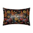 thumbnail image 1 of Disketp Sunflower Rooster Satin Pillowcase for Hair and Skin - Satin Pillow Cases Standard Size 20x30 inches with Zipper,Gifts for Women Men (without pillow core), 1 of 6