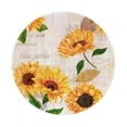 thumbnail image 1 of Disketp Sunflower Small Mouse Pad 7.9x7.9 Inches,Washable Round Mousepad For Office Laptop Computer,Non-Slip Rubber Base Mouse Pads For Wireless Mouse, 1 of 9