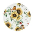 thumbnail image 1 of Disketp Sunflowers Leaves And Birds Small Mouse Pad 7.9x7.9 Inches,Washable Round Mousepad For Office Laptop Computer,Non-Slip Rubber Base Mouse Pads For Wireless Mouse, 1 of 9