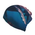 thumbnail image 1 of Disketp Sunshine Ocean Whale Slouchy Beanie Hip-Hop Soft Lightweight Running Beanie Adult Hats Chemo Cap for Men Women, 1 of 8