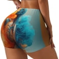 thumbnail image 1 of Disketp Surreal Body Art for Scrunch Butt Workout Shorts Women Seamless Soft Smooth Gym Yoga Scrunch Active Shorts-XX-Large, 1 of 8