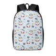 thumbnail image 1 of Disketp Swimming Shark School Backpack, Lightweight Basic Middle School Bookbags 17 Inch Casual Daypack for Student College, Travel or Outdoor, 1 of 6
