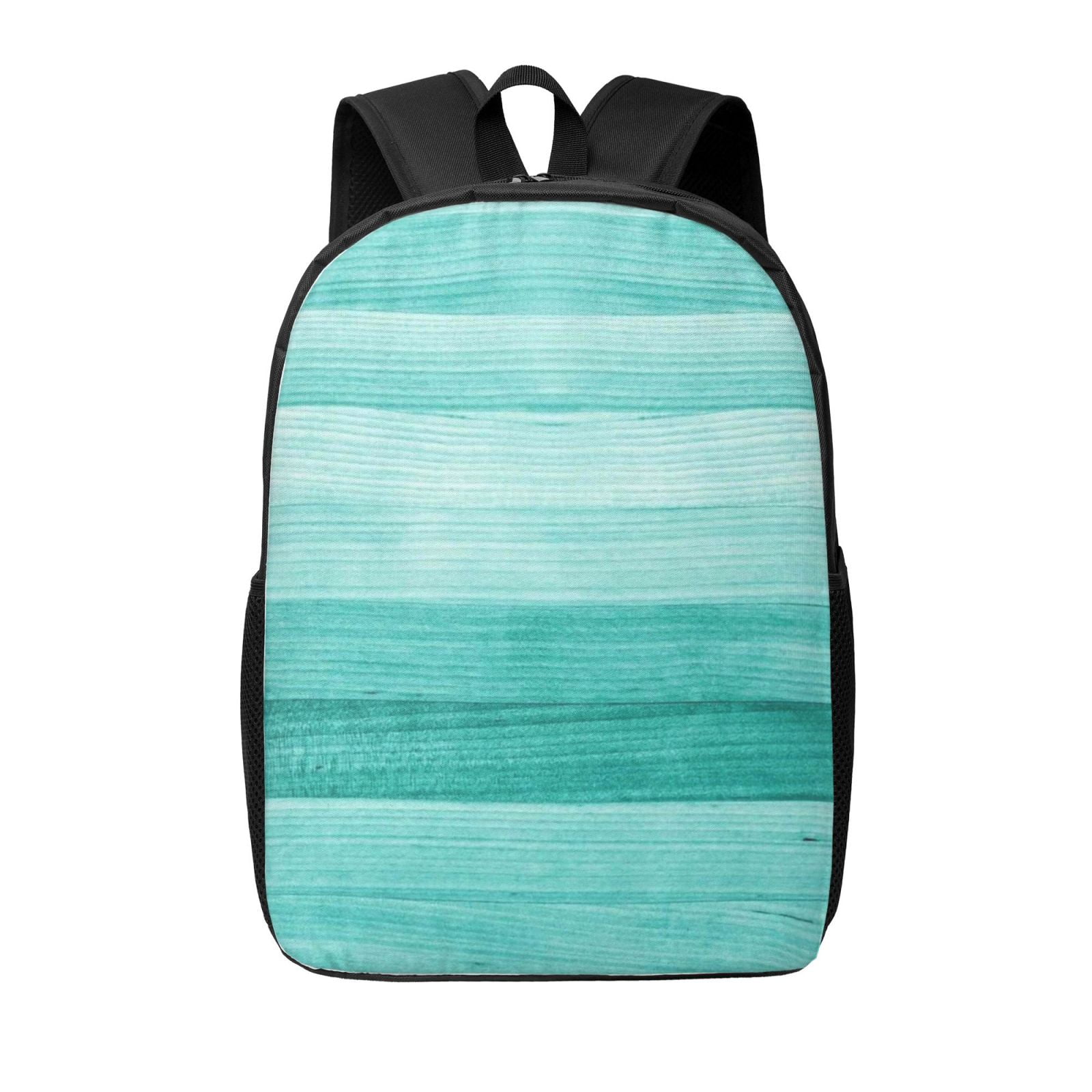 Disketp Teal Turquoise School Backpack, Lightweight Basic Middle School