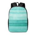 Disketp Teal Turquoise School Backpack, Lightweight Basic Middle School