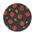 thumbnail image 1 of Disketp Tomatoes1 Small Mouse Pad 7.9x7.9 Inches,Washable Round Mousepad For Office Laptop Computer,Non-Slip Rubber Base Mouse Pads For Wireless Mouse, 1 of 8