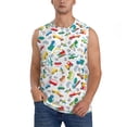 thumbnail image 1 of Disketp Transport1 Sleeveless Tshirts for Men, Muscle Shirts for Men Dry Fit Tank Top-3X-Large, 1 of 5