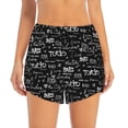 thumbnail image 1 of Disketp Travel The World Print Women's Shorts Workout Shorts for Athletic Gym Running Shorts with Phone Pockets Large, 1 of 8