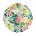 thumbnail image 1 of Disketp Tropical Flowers Small Mouse Pad 7.9x7.9 Inches,Washable Round Mousepad For Office Laptop Computer,Non-Slip Rubber Base Mouse Pads For Wireless Mouse, 1 of 9