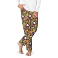 thumbnail image 1 of Disketp Tropical Fruits for Teenagers' Pajama Pants ,Lounge Pants Teen joggers Ideal for Home, School, or Sports-Small, 1 of 6